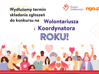 Weź udział w konkursie Wolontariusz/Koordynator Roku Korpusu Solidarności 2024!